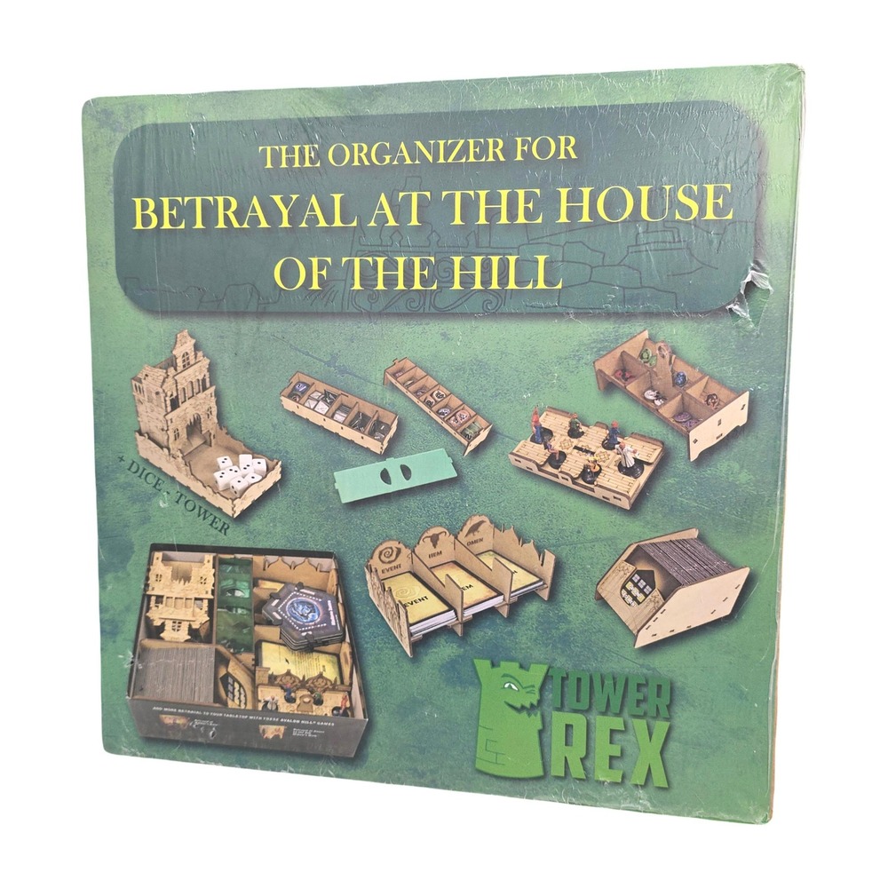 Avalon Hill Betrayal at the House on the Hill 2nd Ed Game & TowerRex Organizer - Picture 14 of 16